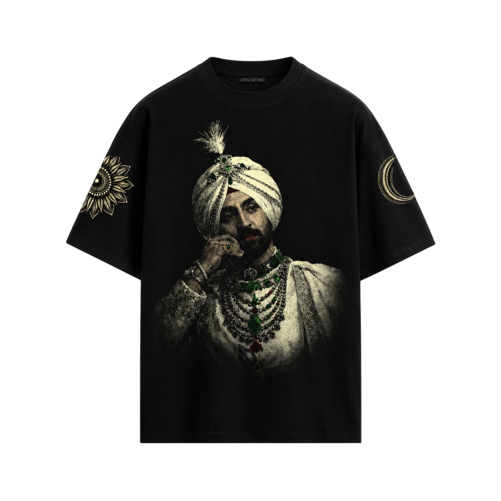 MET GALA DILJIT RIBBED TSHIRT