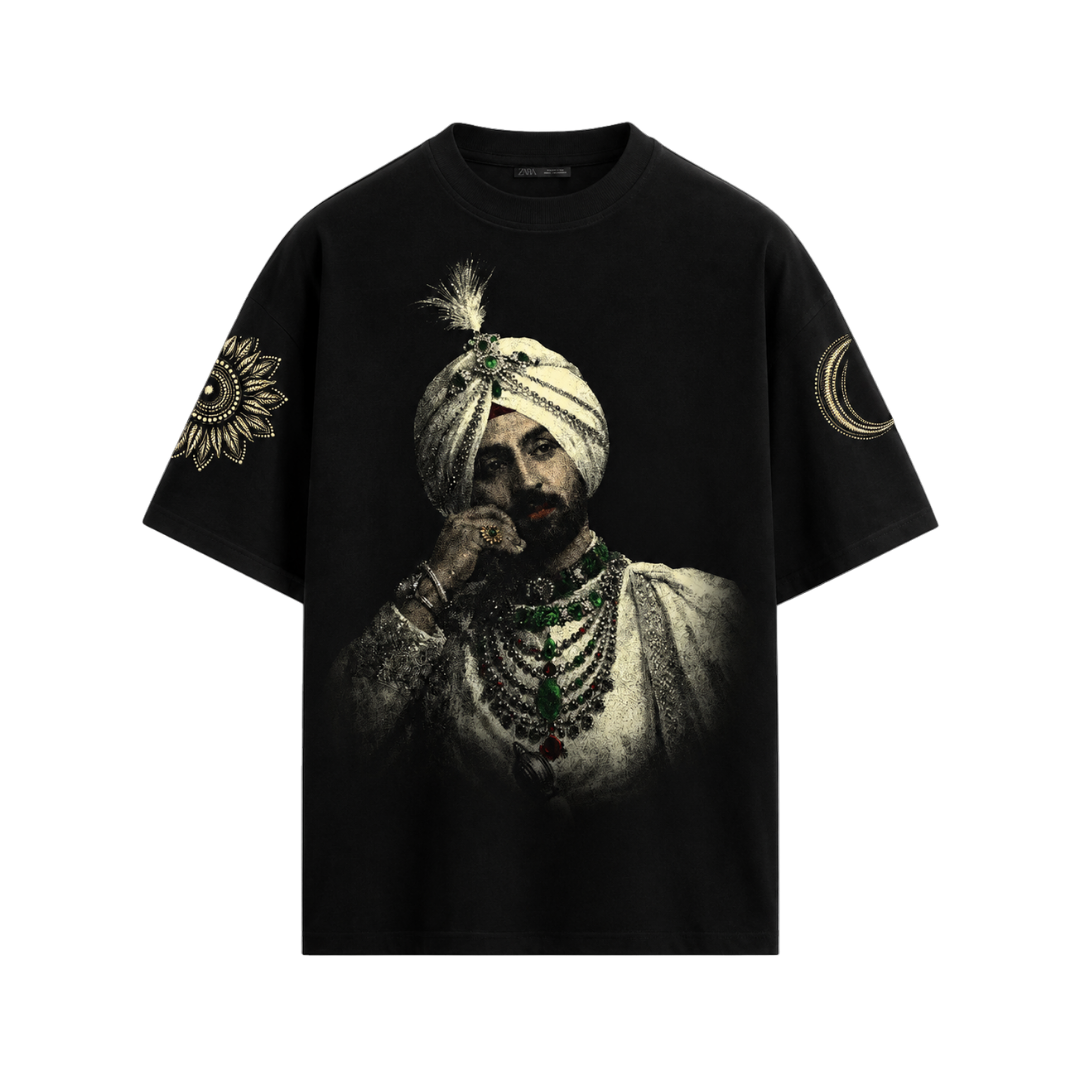 MET GALA DILJIT RIBBED TSHIRT