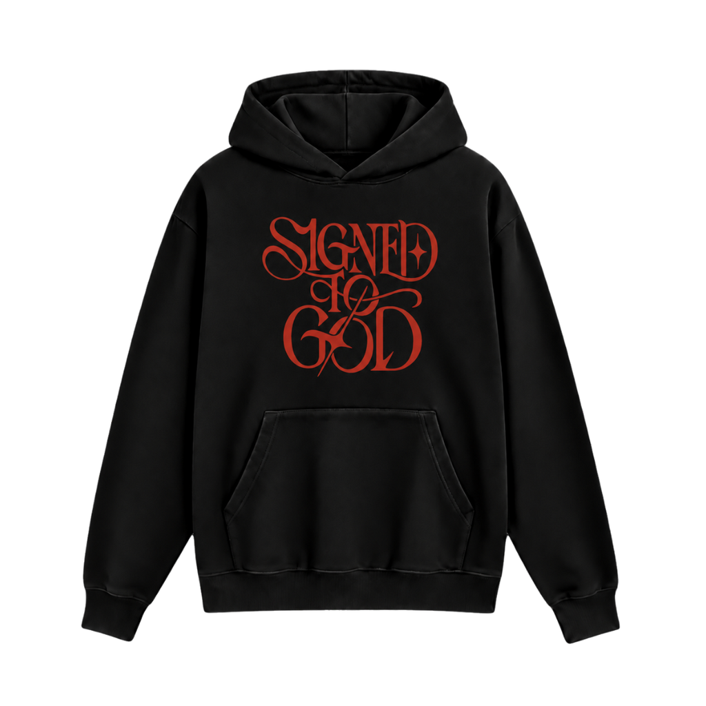 SMW SIGNED TO GOD WORLD HOODIE