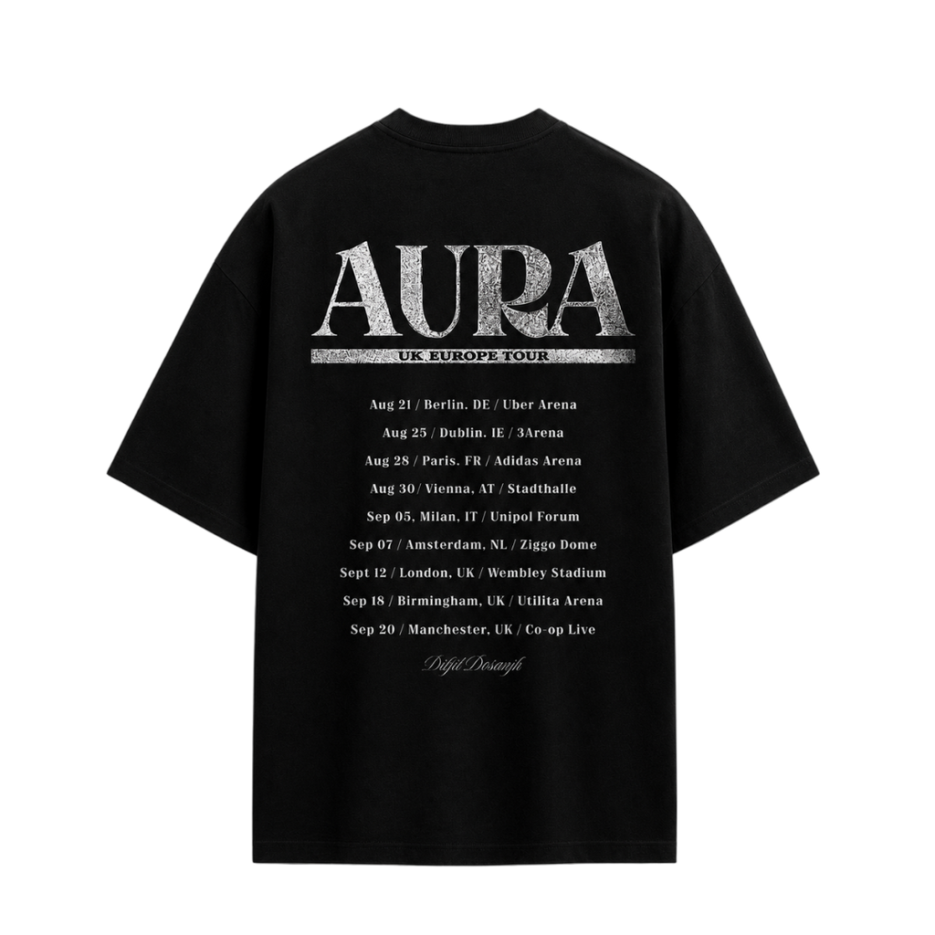 AURA DILJIT RIBBED TSHIRT