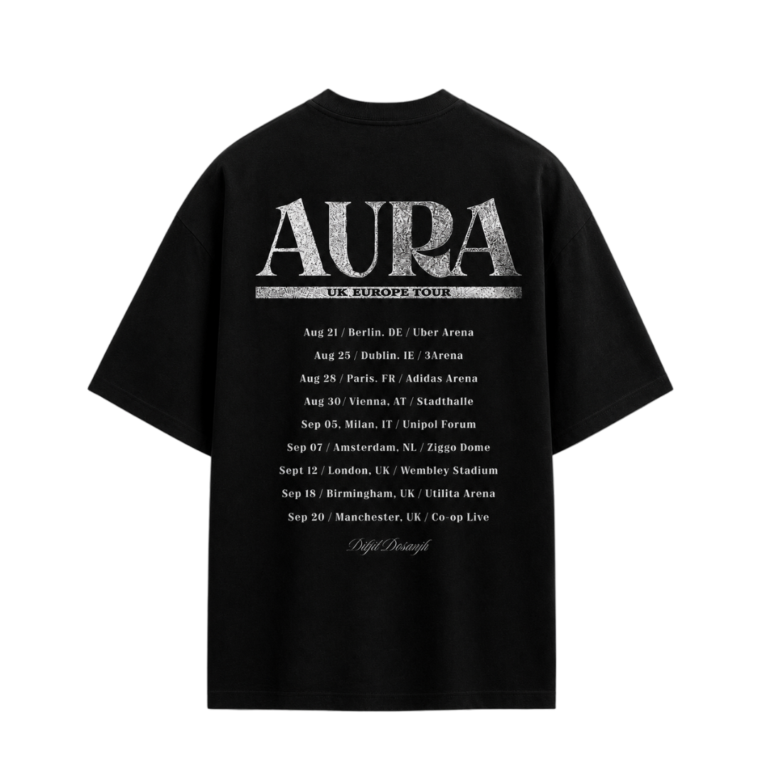 AURA DILJIT RIBBED TSHIRT