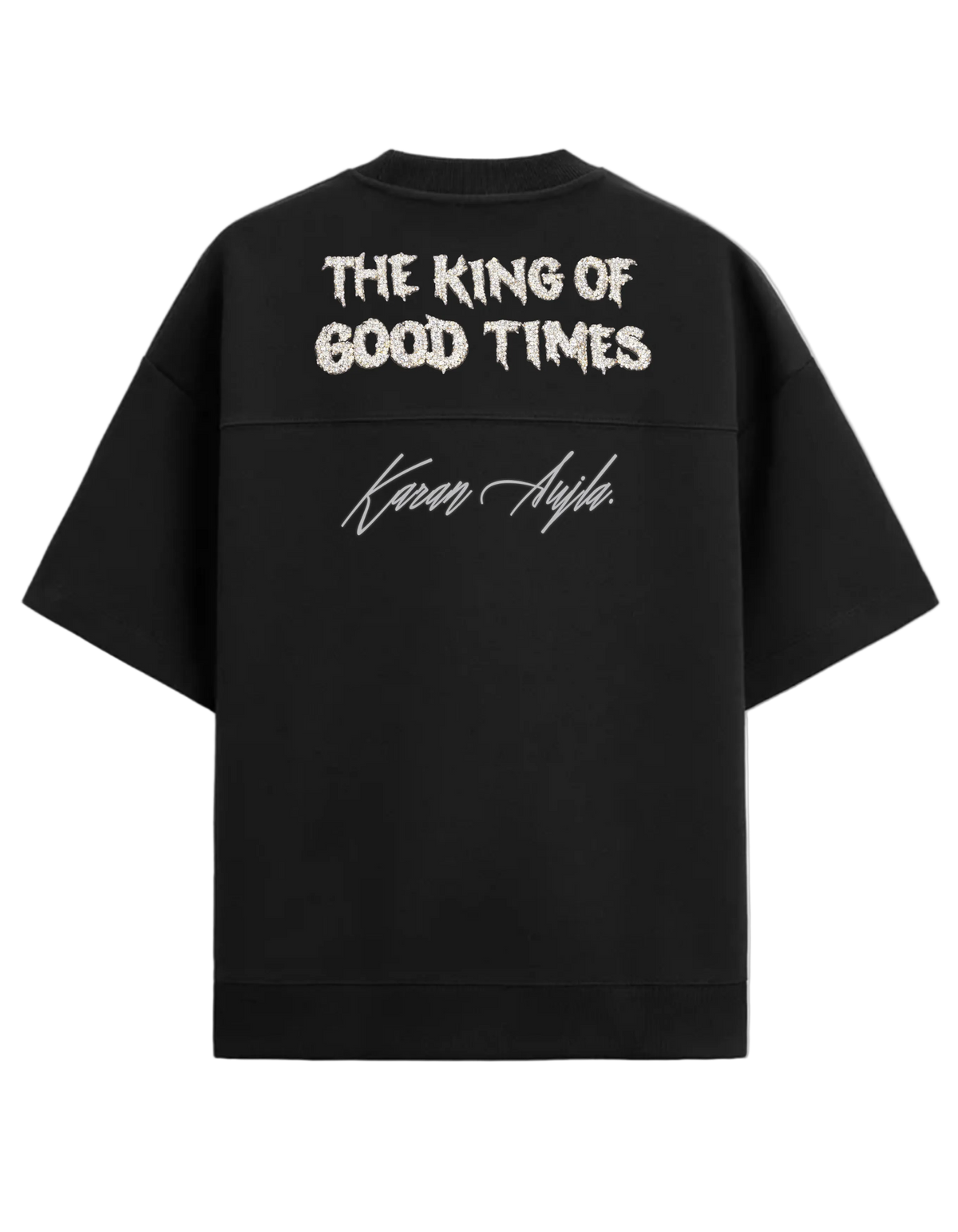 KING OF GOOD TIMES STUDDED TSHIRT (SIGNED)